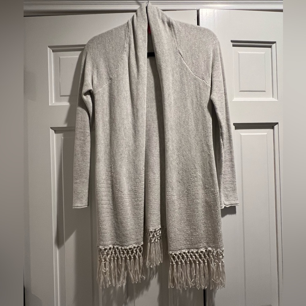 Lilly Pulitzer Metallic Silver/Grey Tatum Sweater